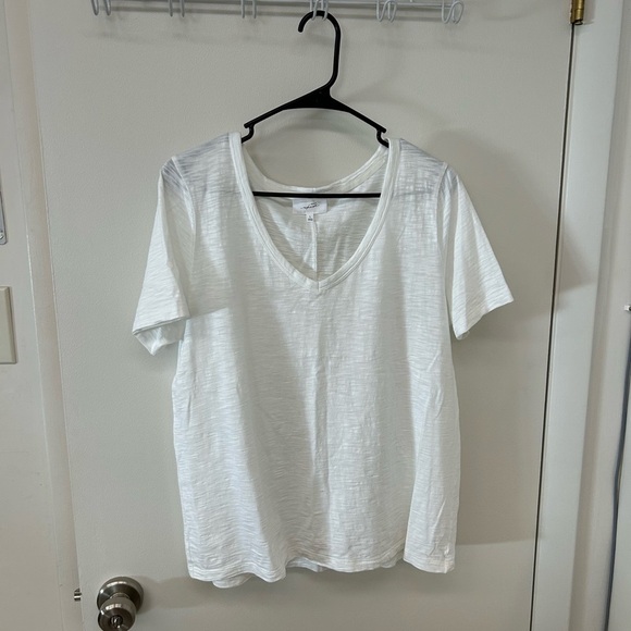 Soma Tops - Soma White Relaxed Short Sleeve T-Shirt